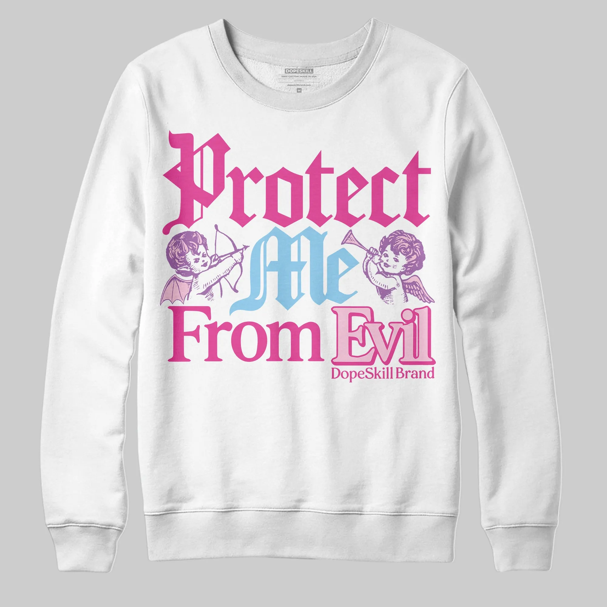 Doernbecher 6s DopeSkill Sweatshirt Protect Me From Evil Graphic sold by DopeSkill