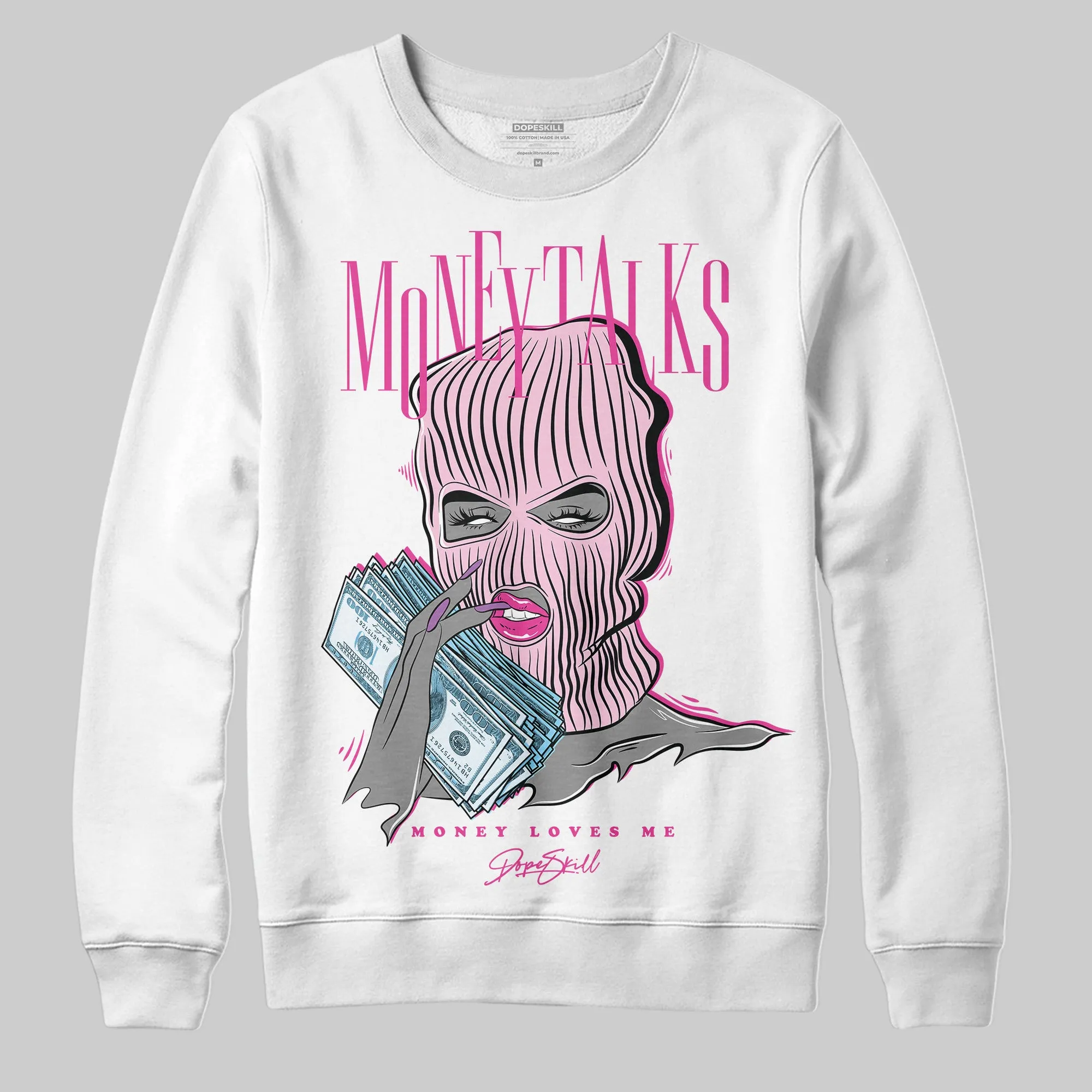 Doernbecher 6s DopeSkill Sweatshirt Money Talks Graphic sold by DopeSkill