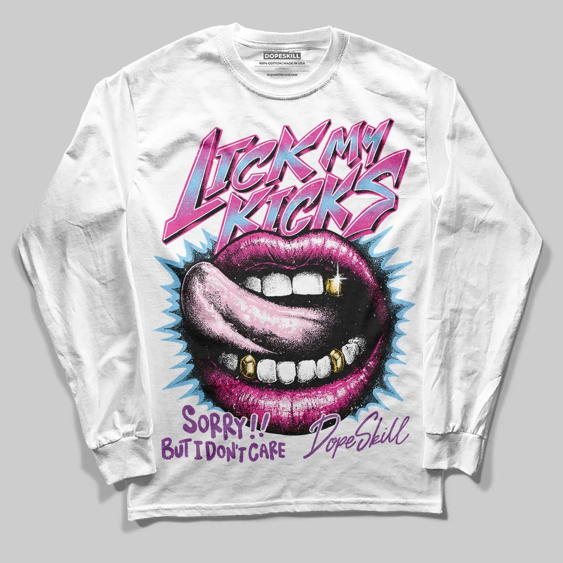 Doernbecher 6s DopeSkill Long Sleeve T-Shirt Lick My Kicks Graphic sold by DopeSkill