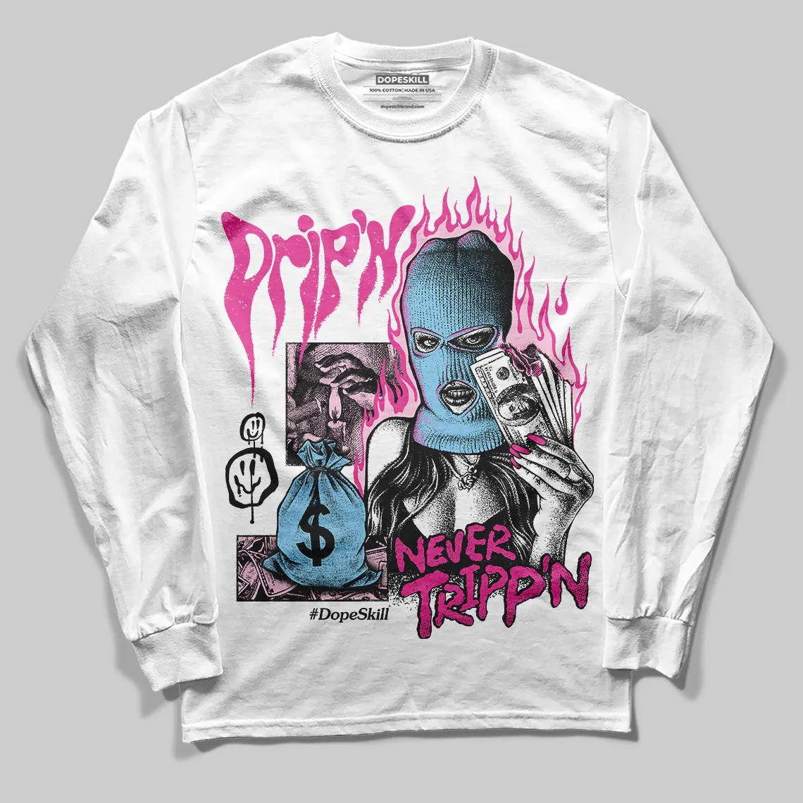 Doernbecher 6s DopeSkill Long Sleeve T-Shirt Drip'n Never Tripp'n Graphic sold by DopeSkill
