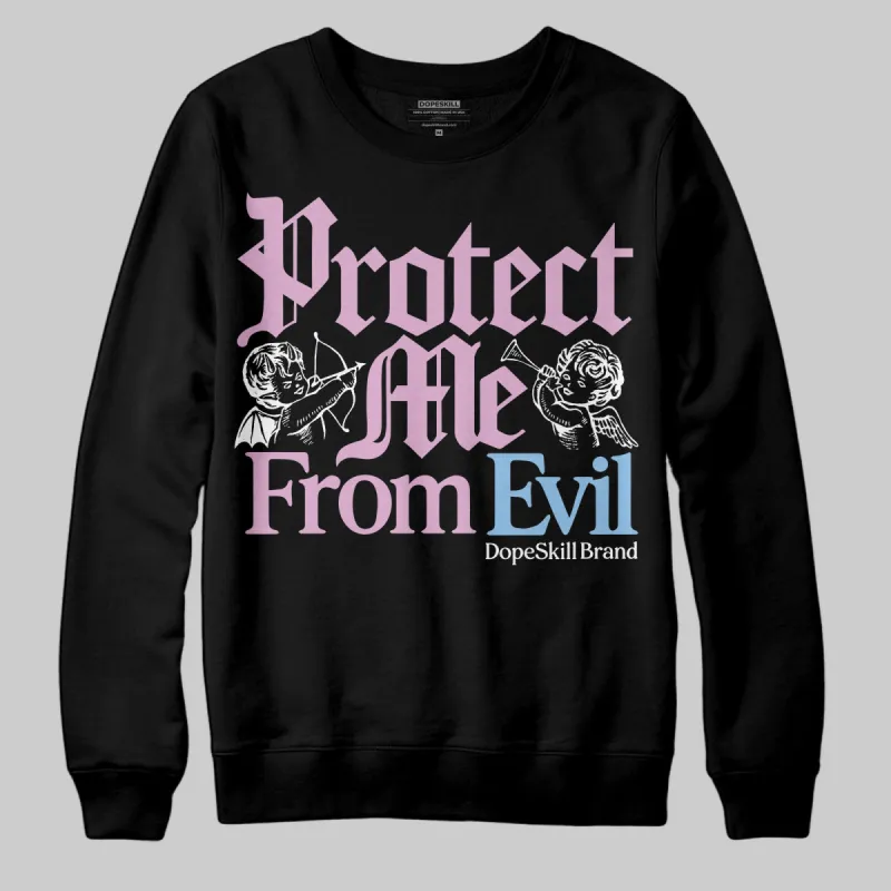 Year Of The Snake 5s DopeSkill Sweatshirt Protect Me From Evil Graphic sold by DopeSkill