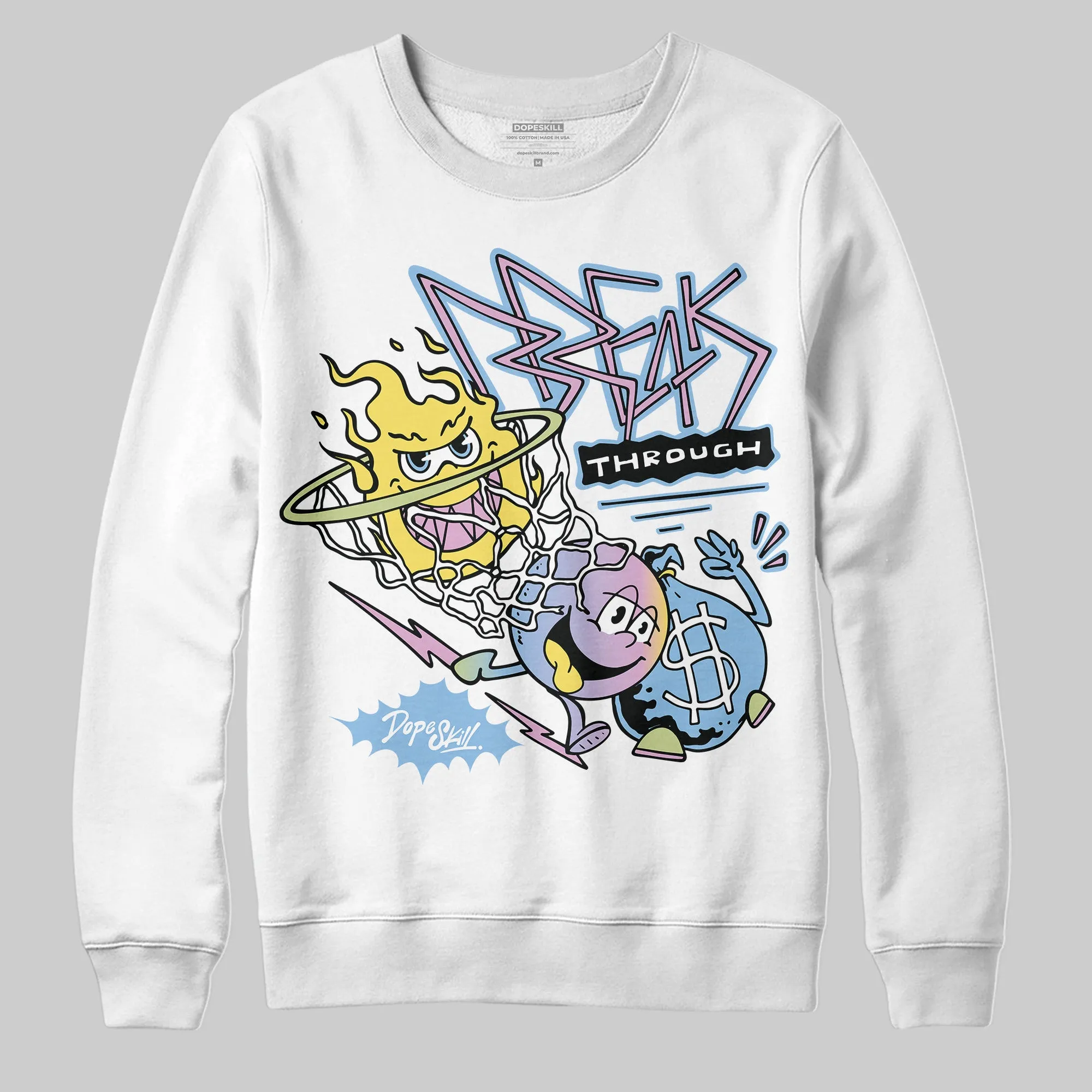 Year Of The Snake 5s DopeSkill Sweatshirt Break Through Graphic sold by DopeSkill product image thumbnail 2