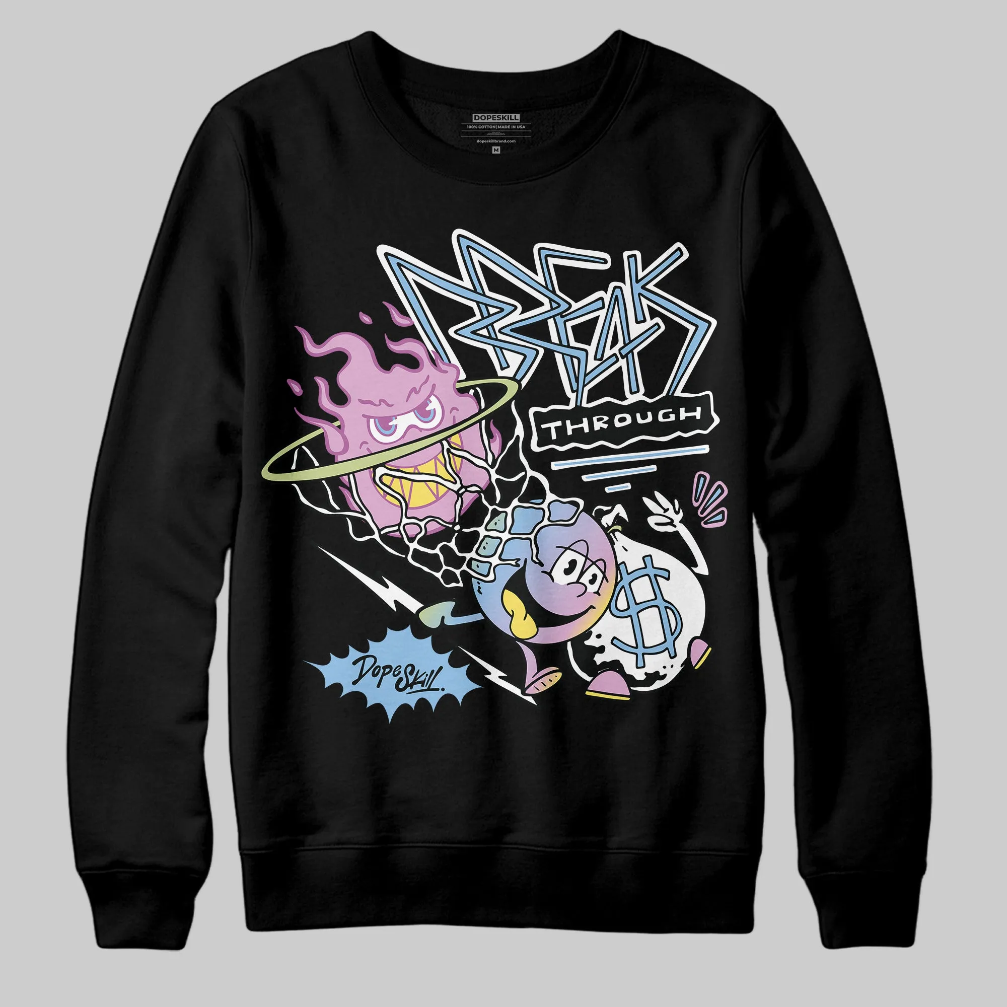 Year Of The Snake 5s DopeSkill Sweatshirt Break Through Graphic sold by DopeSkill