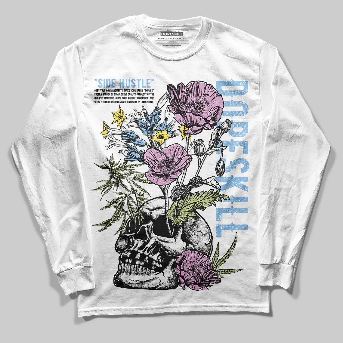 Year Of The Snake 5s DopeSkill Long Sleeve T-Shirt Side Hustle Graphic sold by DopeSkill product image thumbnail 2