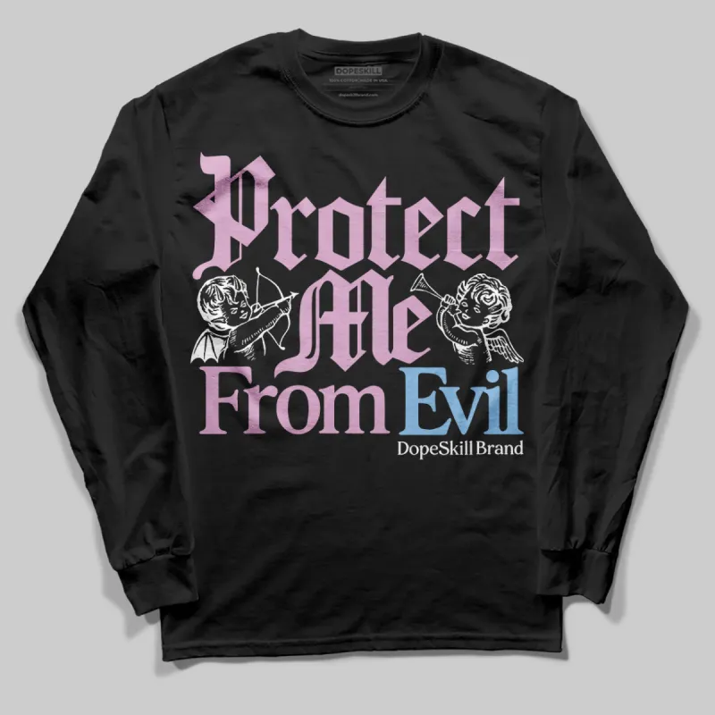 Year Of The Snake 5s DopeSkill Long Sleeve T-Shirt Protect Me From Evil Graphic sold by DopeSkill
