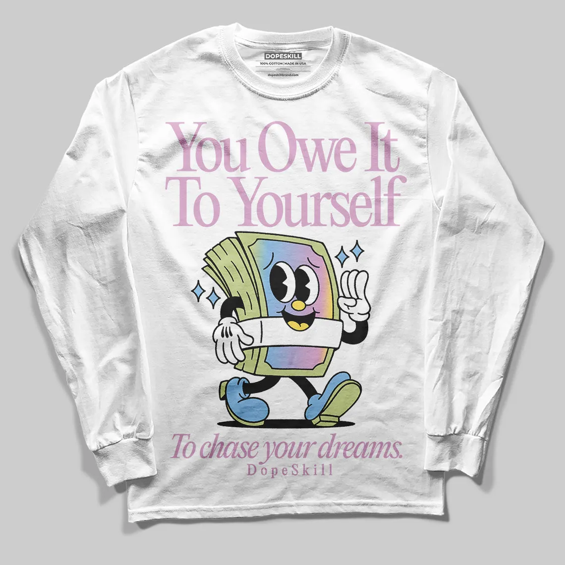 Year Of The Snake 5s DopeSkill Long Sleeve T-Shirt Owe It To Yourself Graphic sold by DopeSkill product image thumbnail 2