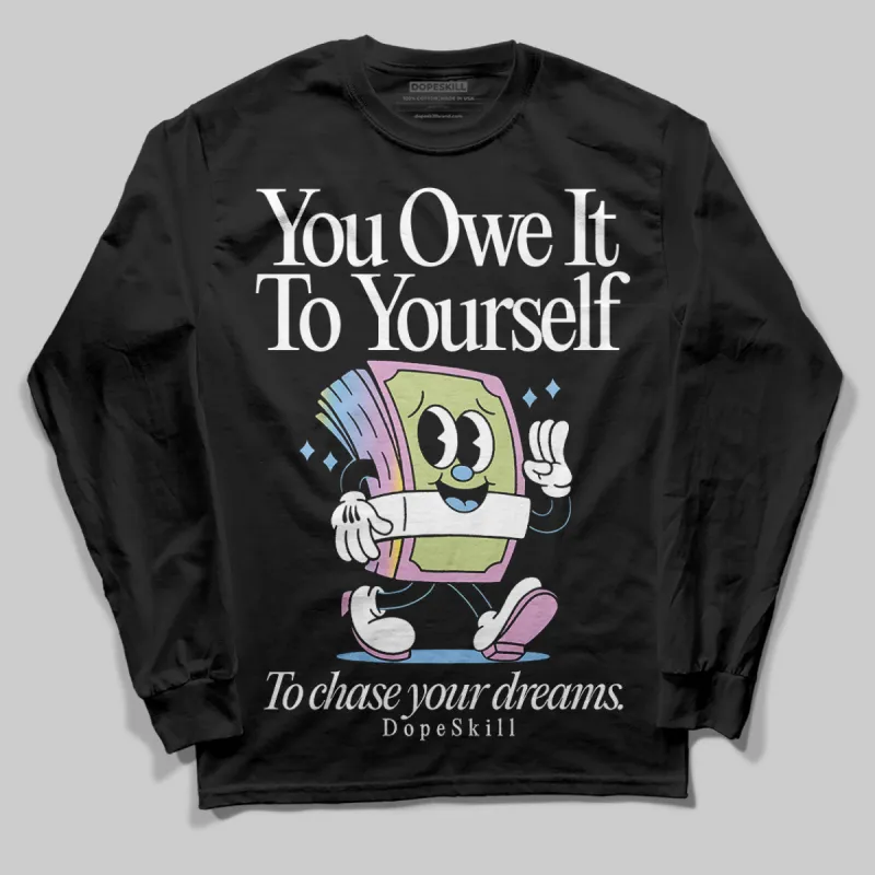 Year Of The Snake 5s DopeSkill Long Sleeve T-Shirt Owe It To Yourself Graphic sold by DopeSkill