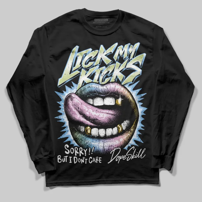 Year Of The Snake 5s DopeSkill Long Sleeve T-Shirt Lick My Kicks Graphic sold by DopeSkill