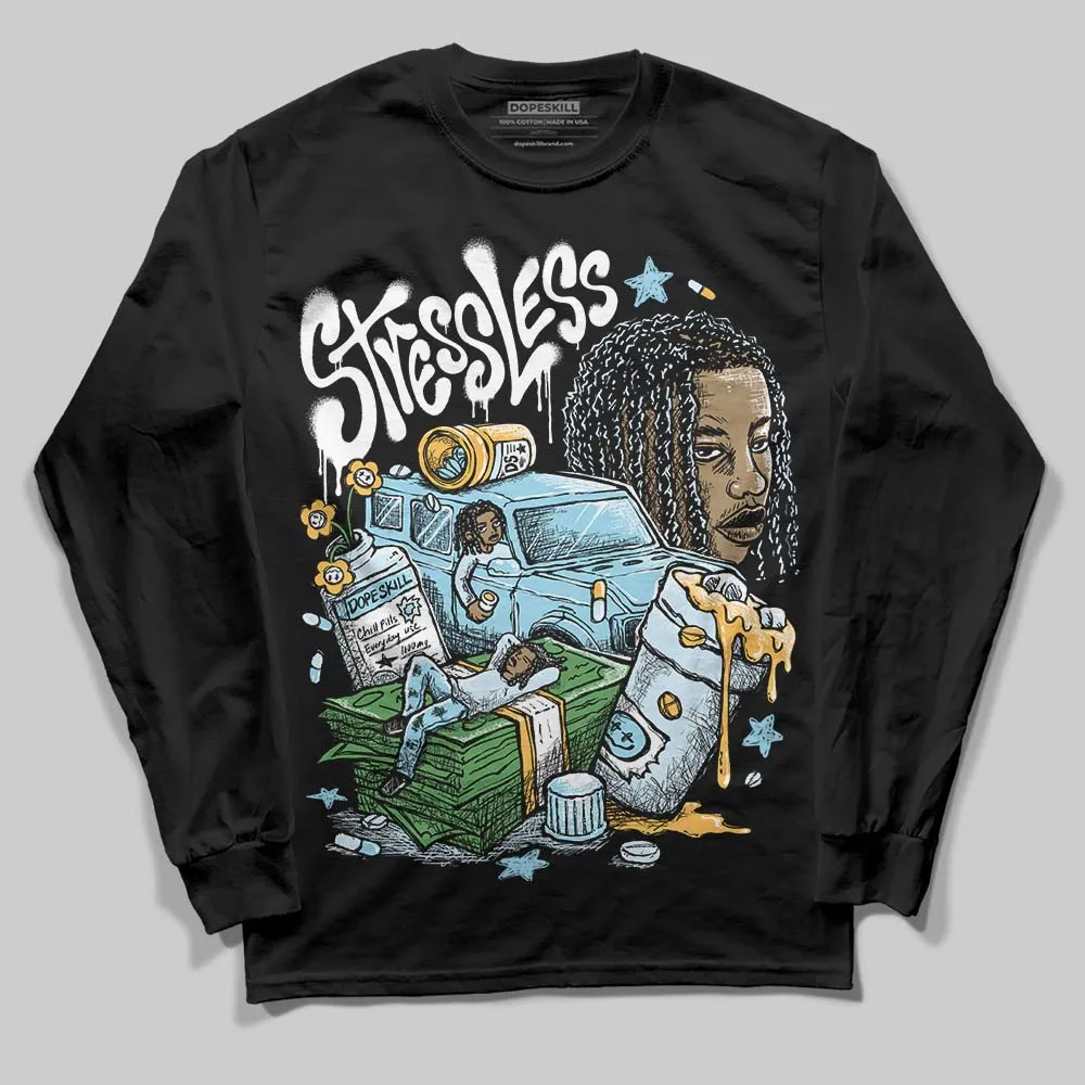 Knu Stack Vintage Dream Blue DopeSkill Long Sleeve T-Shirt Stressless Graphic sold by DopeSkill product image thumbnail 2