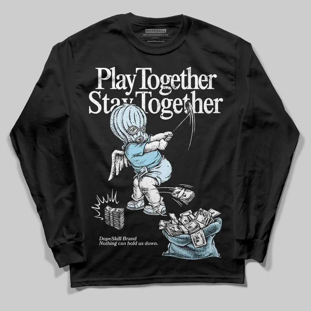Knu Stack Vintage Dream Blue DopeSkill Long Sleeve T-Shirt Play together, Stay together Graphic sold by DopeSkill product image thumbnail 2