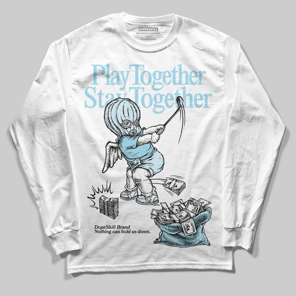 Knu Stack Vintage Dream Blue DopeSkill Long Sleeve T-Shirt Play together, Stay together Graphic sold by DopeSkill