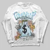 Knu Stack Vintage Dream Blue DopeSkill Long Sleeve T-Shirt Money Bag Coming Up Graphic sold by DopeSkill