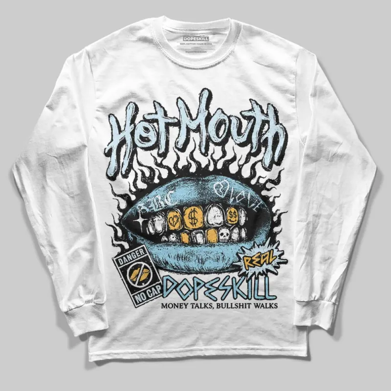Knu Stack Vintage Dream Blue DopeSkill Long Sleeve T-Shirt Hot Mouth Graphic sold by DopeSkill