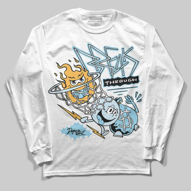 Knu Stack Vintage Dream Blue DopeSkill Long Sleeve T-Shirt Break Through Graphic sold by DopeSkill