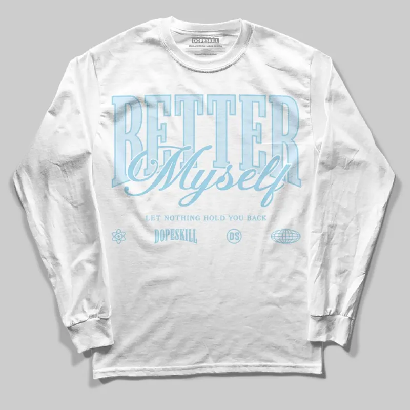 Knu Stack Vintage Dream Blue DopeSkill Long Sleeve T-Shirt Better Myself Graphic sold by DopeSkill