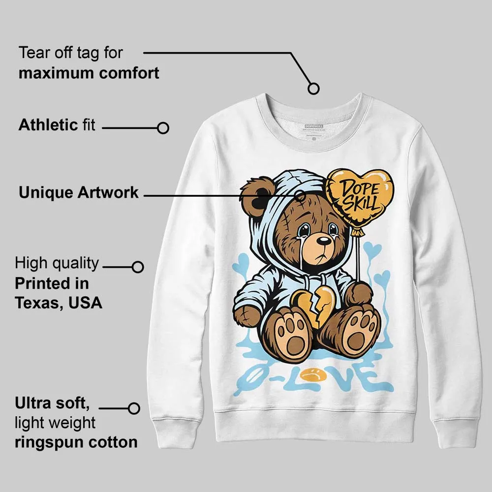 Knu Stack Vintage Dream Blue DopeSkill Sweatshirt Broken Bear Graphic sold by DopeSkill product image thumbnail 3