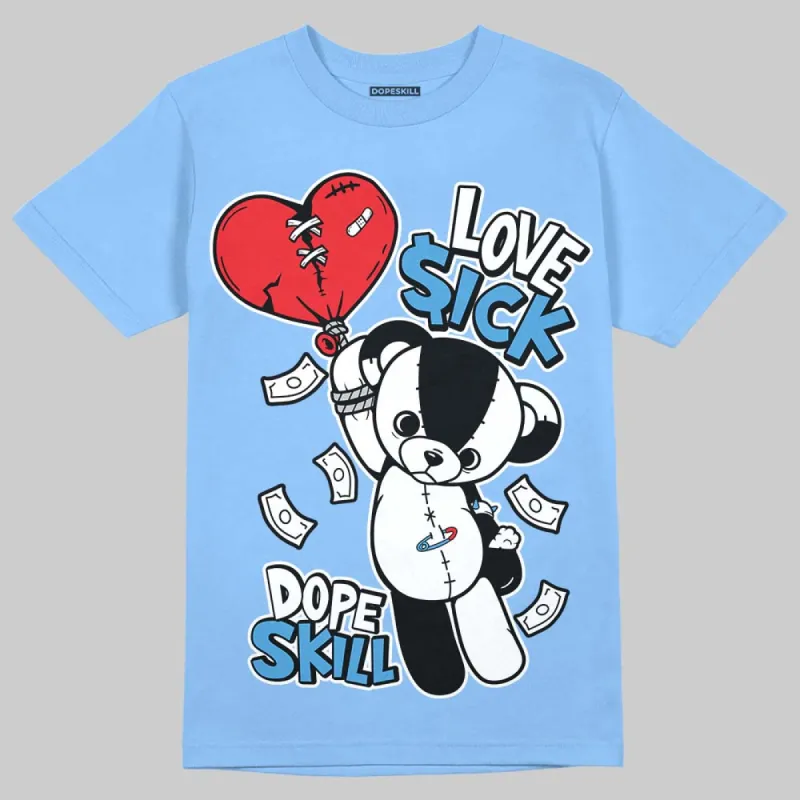 Knu Stack Vintage Dream Blue DopeSkill Blue T-shirt Love Sick Graphic sold by DopeSkill