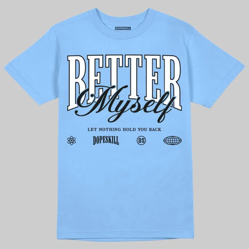 Knu Stack Vintage Dream Blue DopeSkill Blue T-shirt Better Myself Graphic sold by DopeSkill