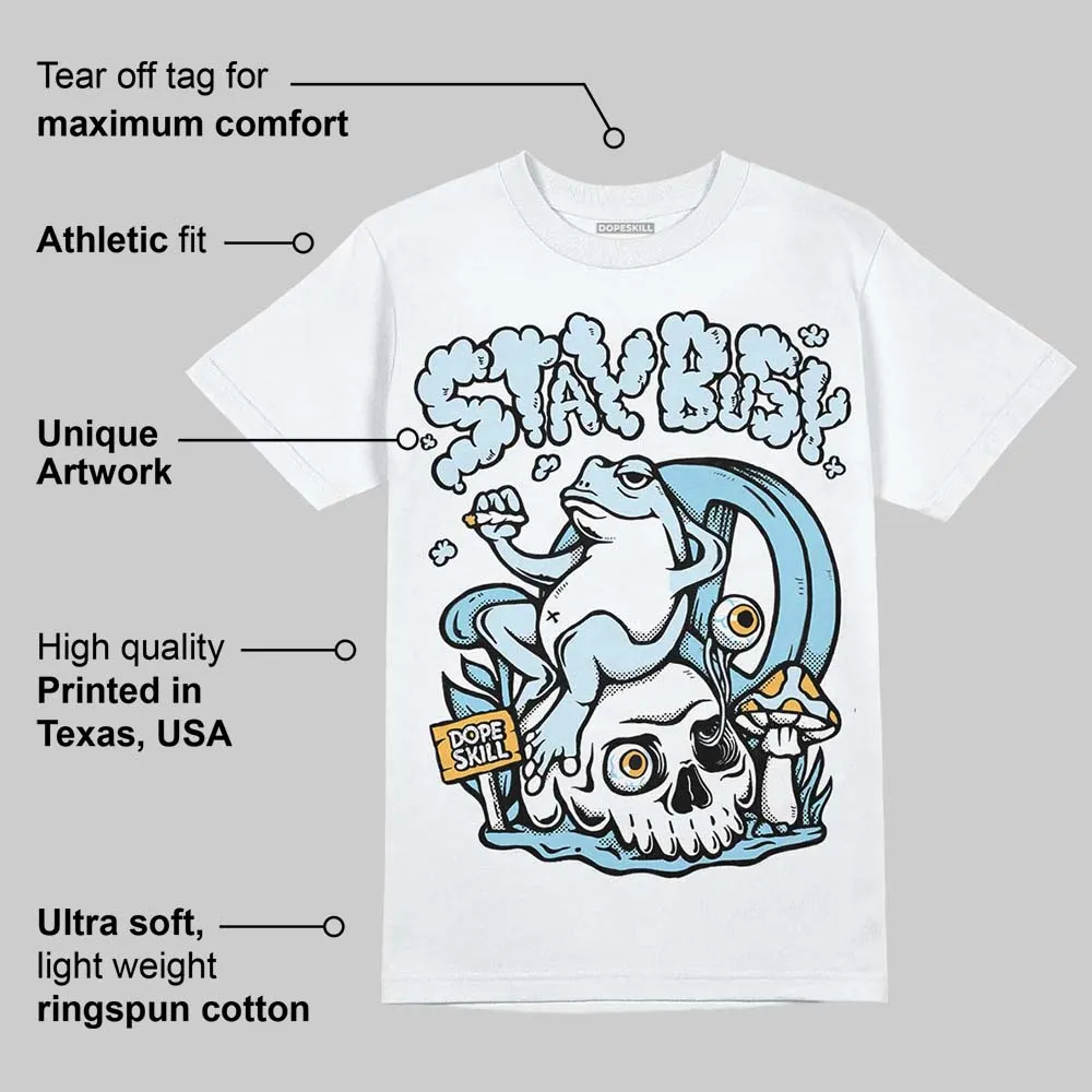 Knu Stack Vintage Dream Blue DopeSkill T-Shirt Stay Busy Graphic sold by DopeSkill product image thumbnail 3