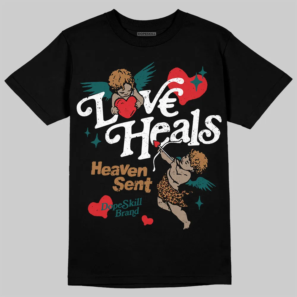 Samba Leopard Pack Collegiate Green DopeSkill T-Shirt New Love Heals Graphic sold by DopeSkill