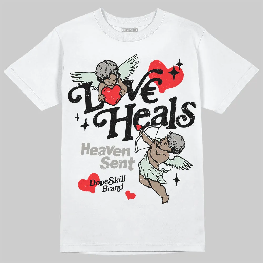 Year Of The Snake 1s DopeSkill T-Shirt New Love Heals Graphic sold by DopeSkill product image thumbnail 2