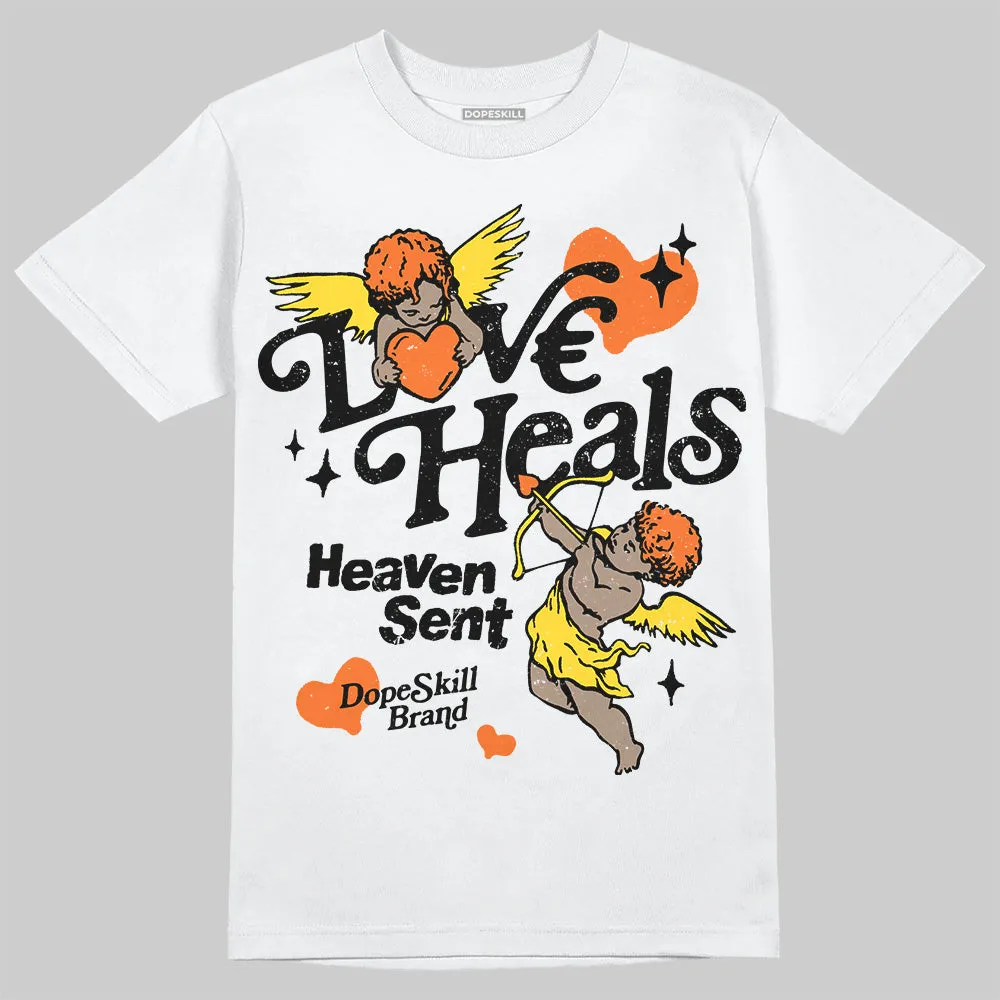 Black Tour Yellow AJ 4 Thunder DopeSkill Unisex T-Shirt New Love Heals Graphic sold by DopeSkill product image thumbnail 2