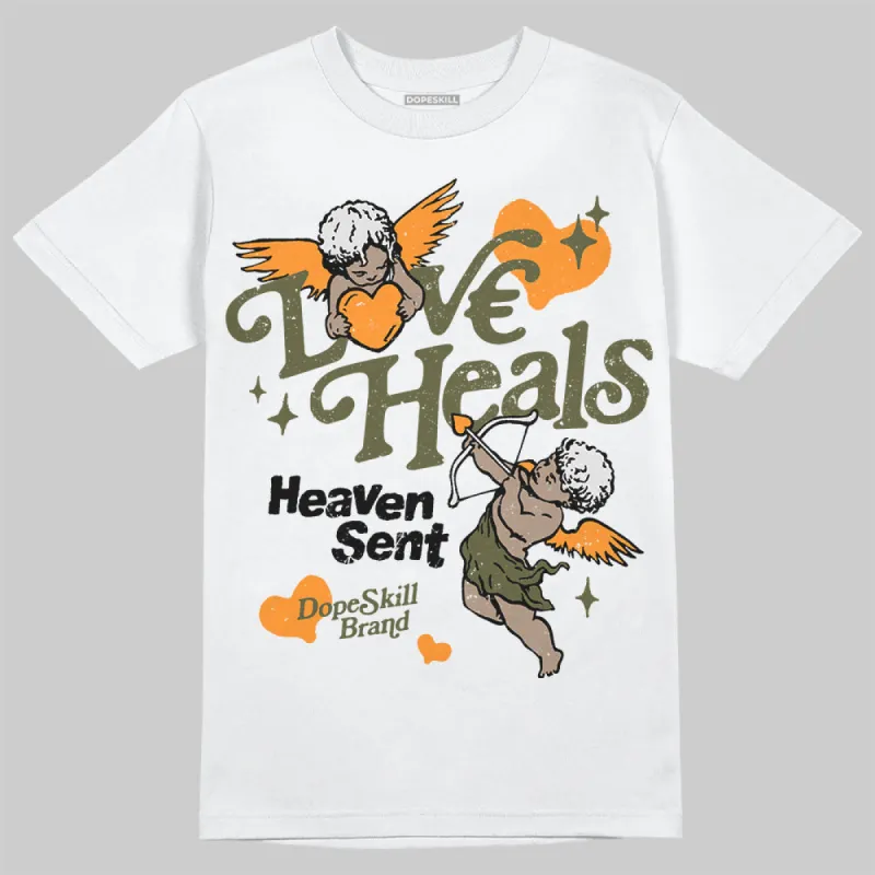 Olive 5s DopeSkill T-Shirt New Love Heals Graphic sold by DopeSkill