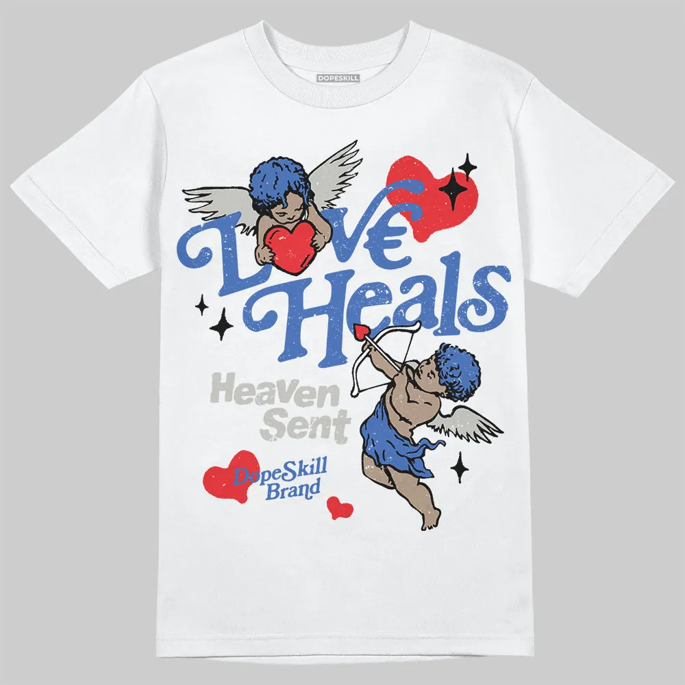 Lucky Shorts 3s DopeSkill T-Shirt New Love Heals Graphic sold by DopeSkill