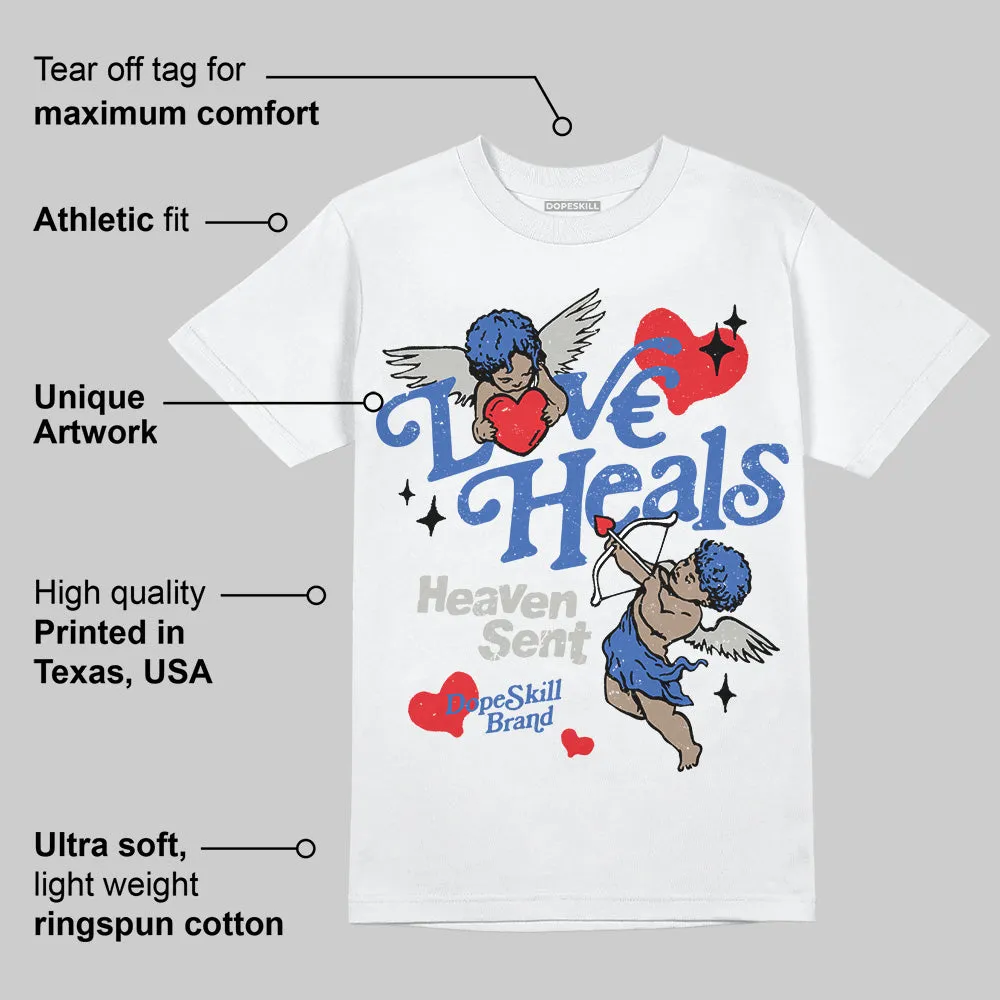 Lucky Shorts 3s DopeSkill T-Shirt New Love Heals Graphic sold by DopeSkill product image thumbnail 3