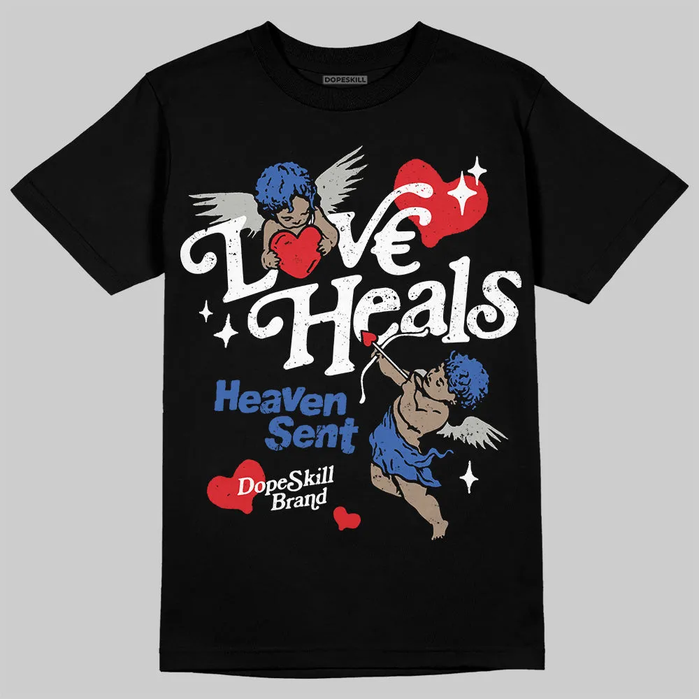 Lucky Shorts 3s DopeSkill T-Shirt New Love Heals Graphic sold by DopeSkill product image thumbnail 2