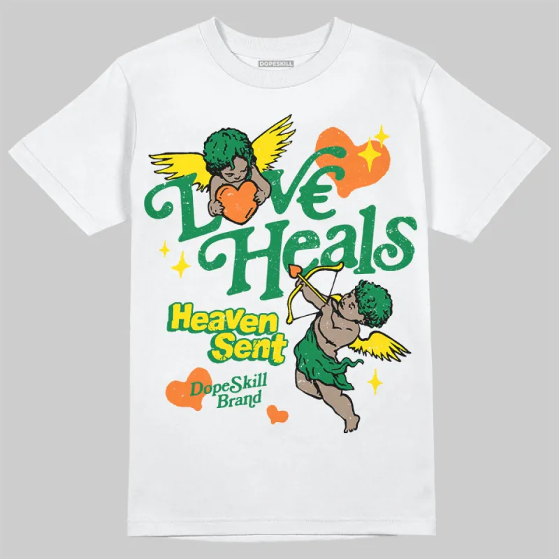 Dunk Reverse Brazil DopeSkill T-Shirt New Love Heals Graphic sold by DopeSkill