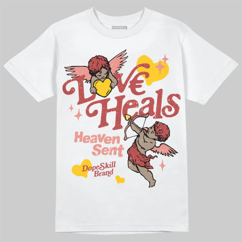 Dune Red 13s DopeSkill T-Shirt New Love Heals Graphic sold by DopeSkill