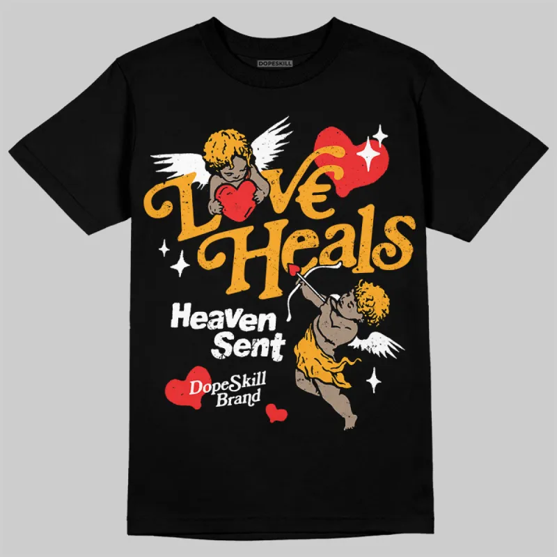 Black Taxi 12s DopeSkill T-Shirt New Love Heals Graphic sold by DopeSkill