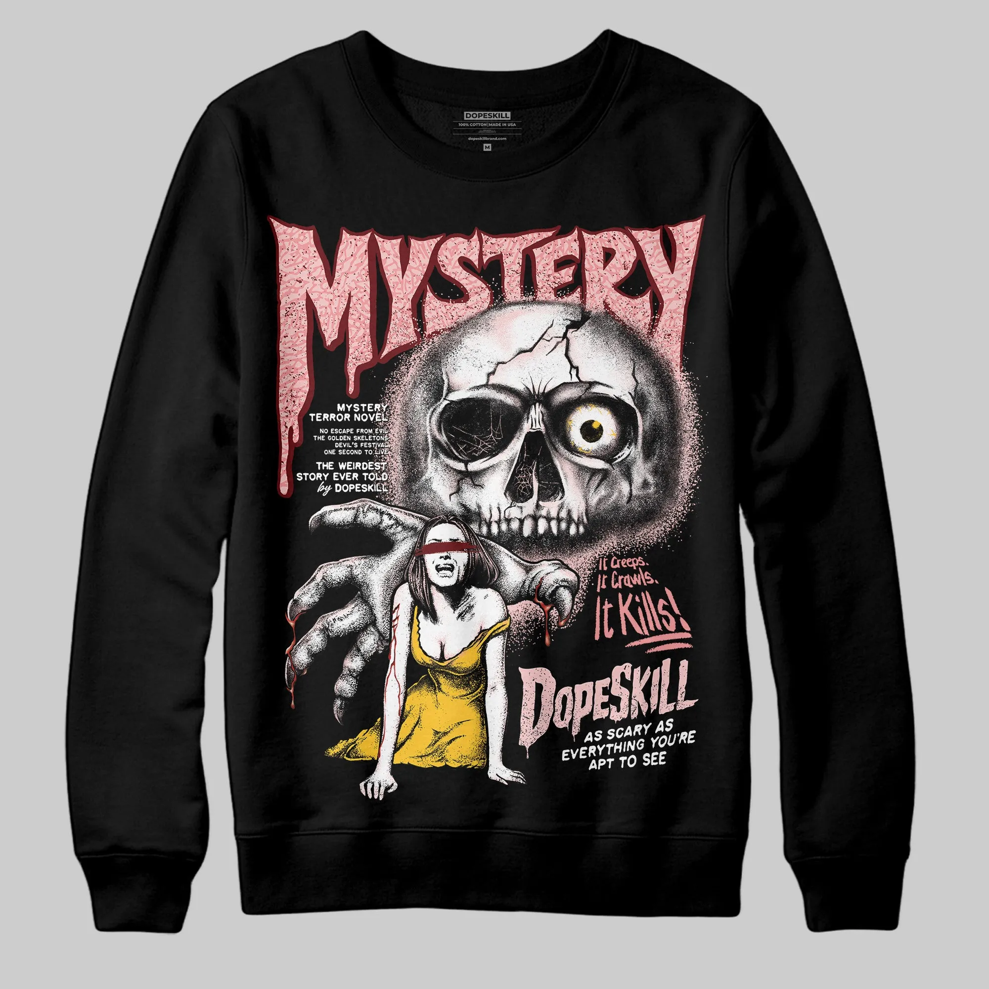 VALENTINE'S Day 3s DopeSkill Sweatshirt Mystery Ghostly Grasp Graphic sold by DopeSkill product image thumbnail 2