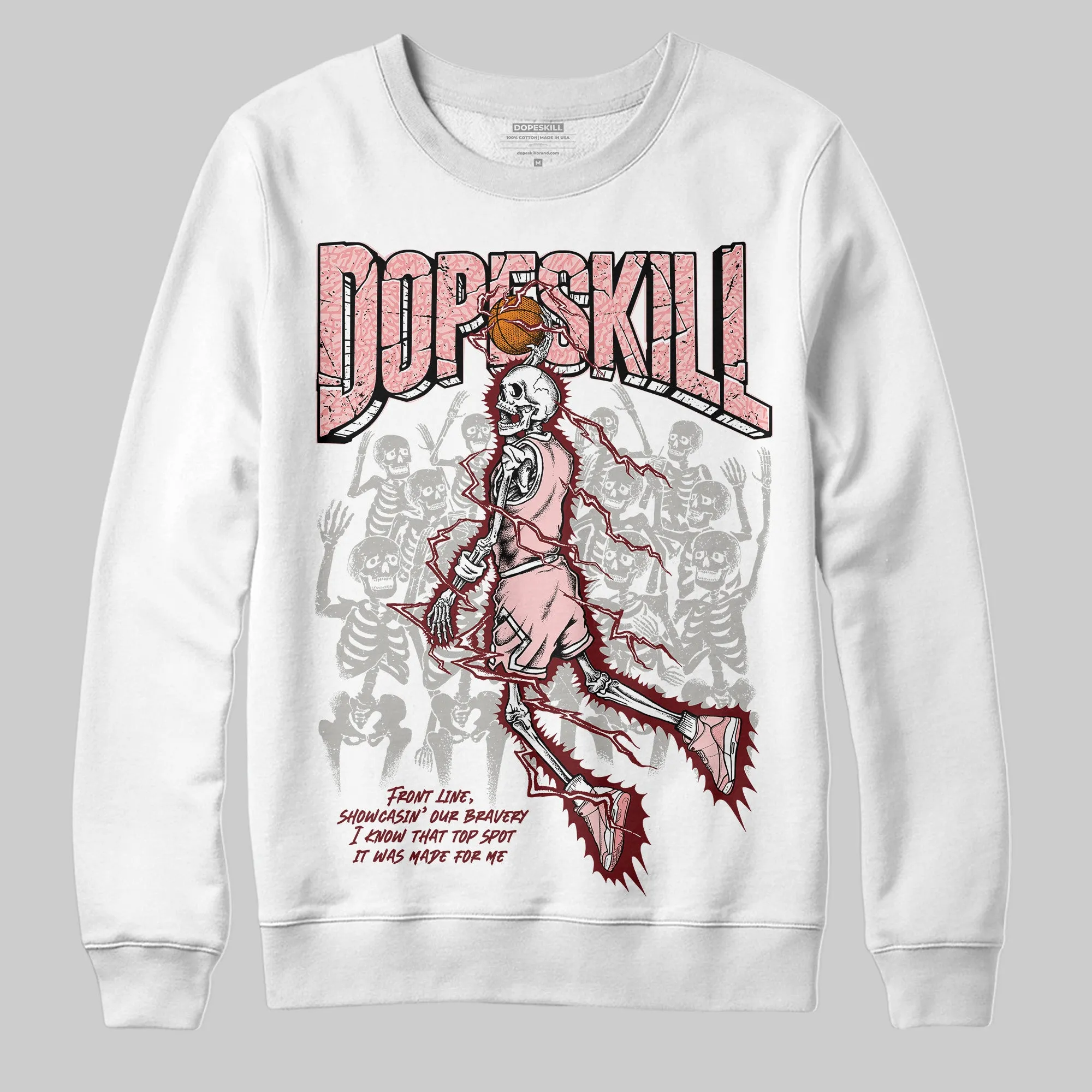 VALENTINE'S Day 3s DopeSkill Sweatshirt Thunder Dunk Graphic sold by DopeSkill
