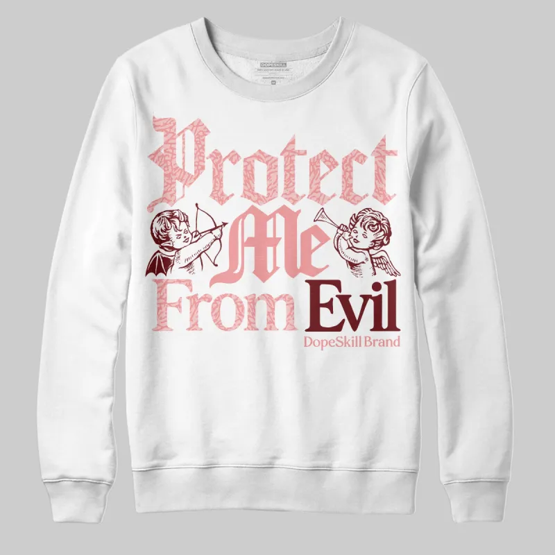 VALENTINE'S Day 3s DopeSkill Sweatshirt Protect Me From Evil Graphic made by DopeSkill