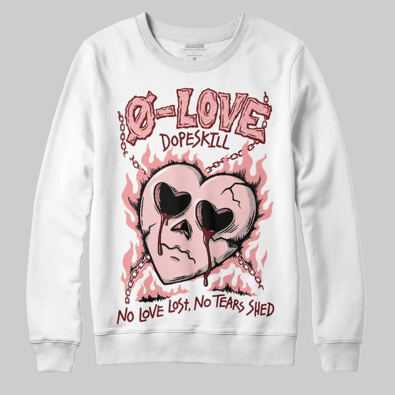 VALENTINE'S Day 3s DopeSkill Sweatshirt Crying Heart Graphic made by DopeSkill