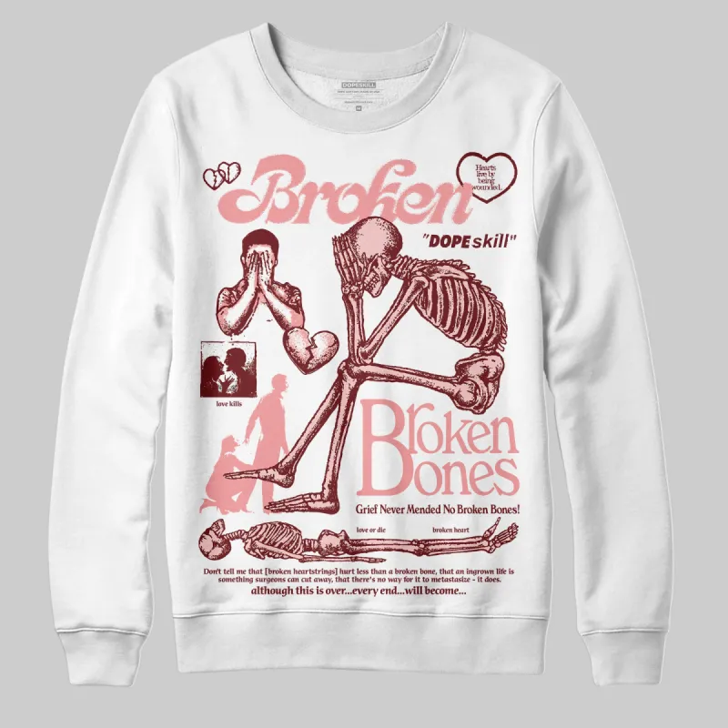 VALENTINE'S Day 3s DopeSkill Sweatshirt Broken Bones Graphic sold by DopeSkill