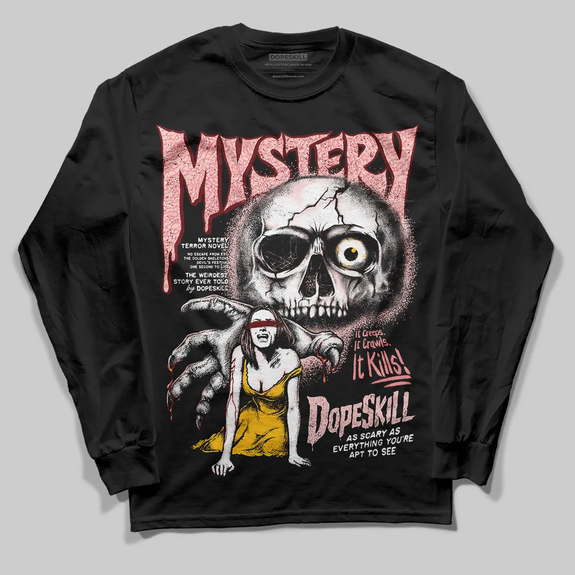 VALENTINE'S Day 3s DopeSkill Long Sleeve T-Shirt Mystery Ghostly Grasp Graphic sold by DopeSkill product image thumbnail 2