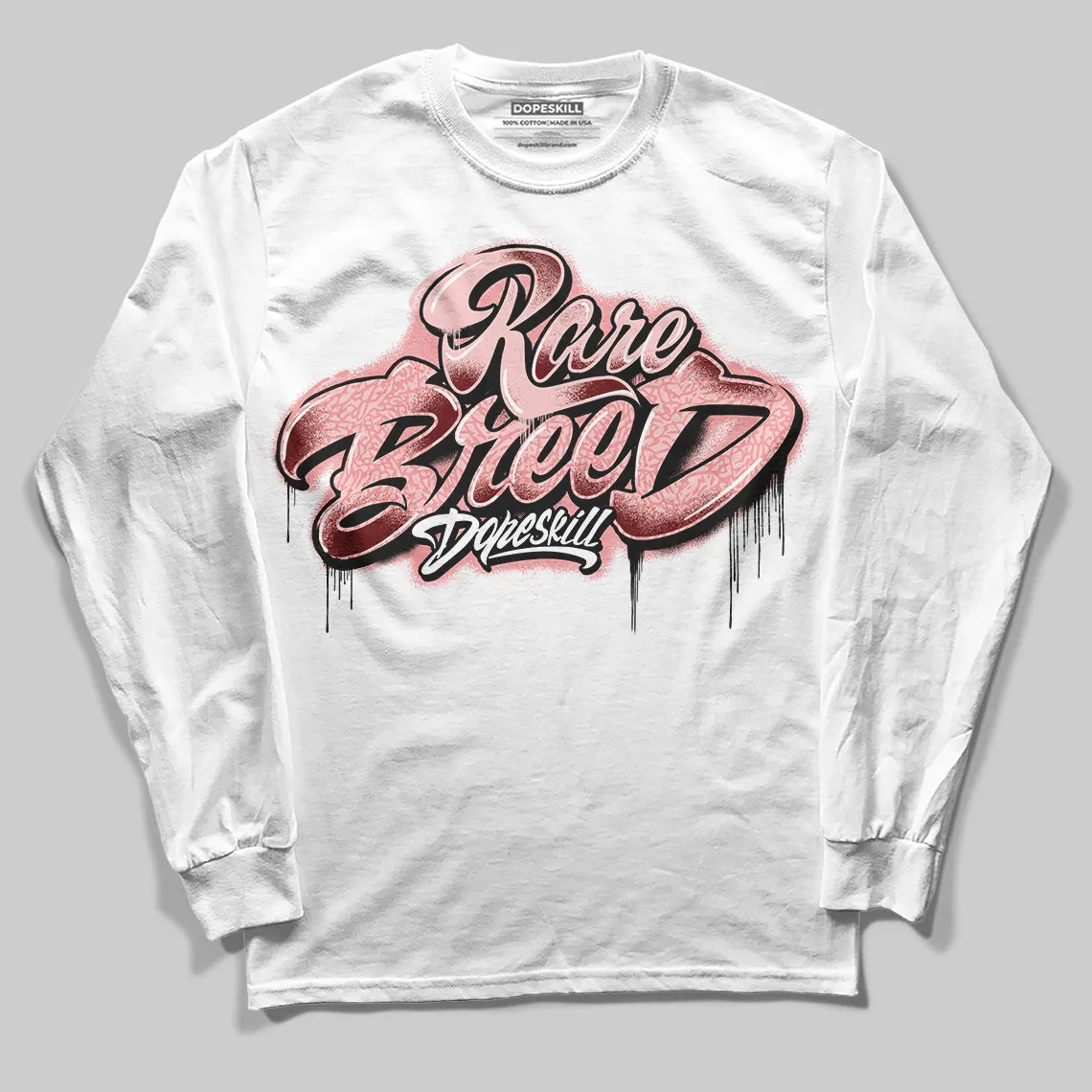 VALENTINE'S Day 3s DopeSkill Long Sleeve T-Shirt Rare Breed Type Graphic sold by DopeSkill