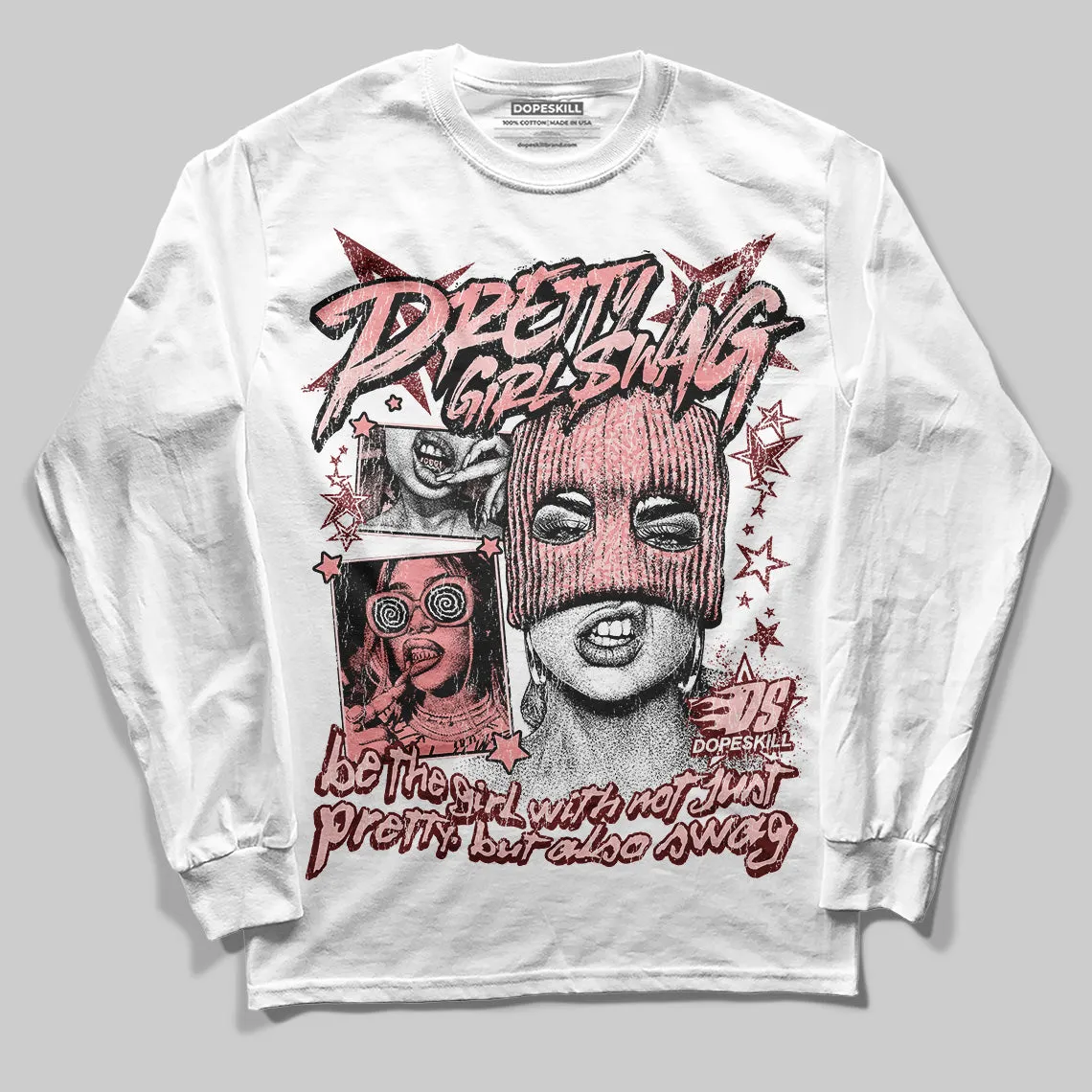 VALENTINE'S Day 3s DopeSkill Long Sleeve T-Shirt Pretty Girl Swag Graphic sold by DopeSkill