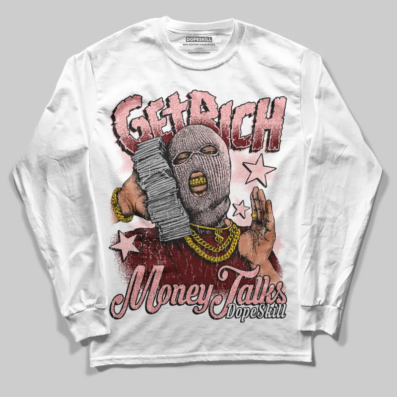 VALENTINE'S Day 3s DopeSkill Long Sleeve T-Shirt Get Rich Graphic sold by DopeSkill