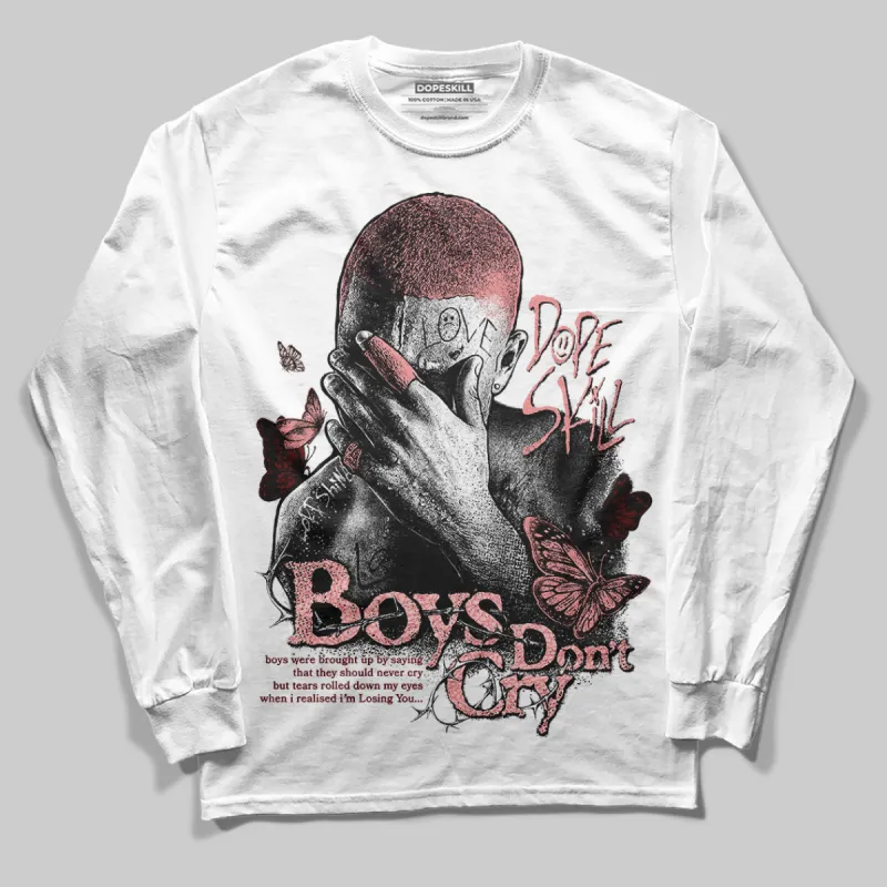 VALENTINE'S Day 3s DopeSkill Long Sleeve T-Shirt Boys Don't Cry Graphic sold by DopeSkill