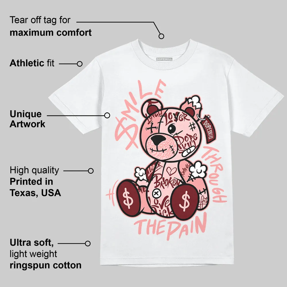 VALENTINE'S Day 3s DopeSkill T-Shirt Smile Through The Pain Graphic sold by DopeSkill product image thumbnail 3