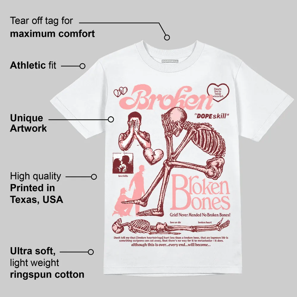VALENTINE'S Day 3s DopeSkill T-Shirt Broken Bones Graphic sold by DopeSkill product image thumbnail 3