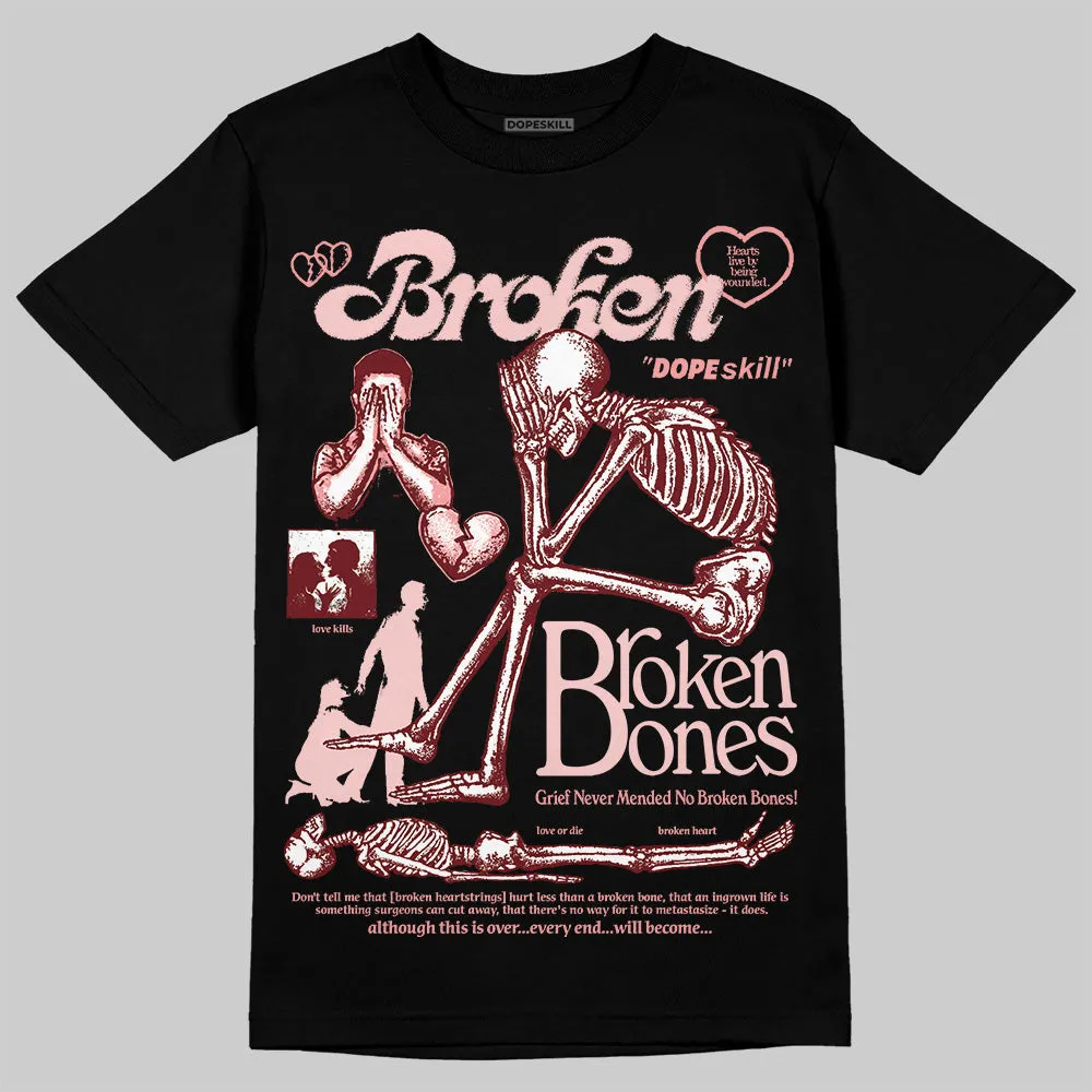 VALENTINE'S Day 3s DopeSkill T-Shirt Broken Bones Graphic sold by DopeSkill product image thumbnail 2