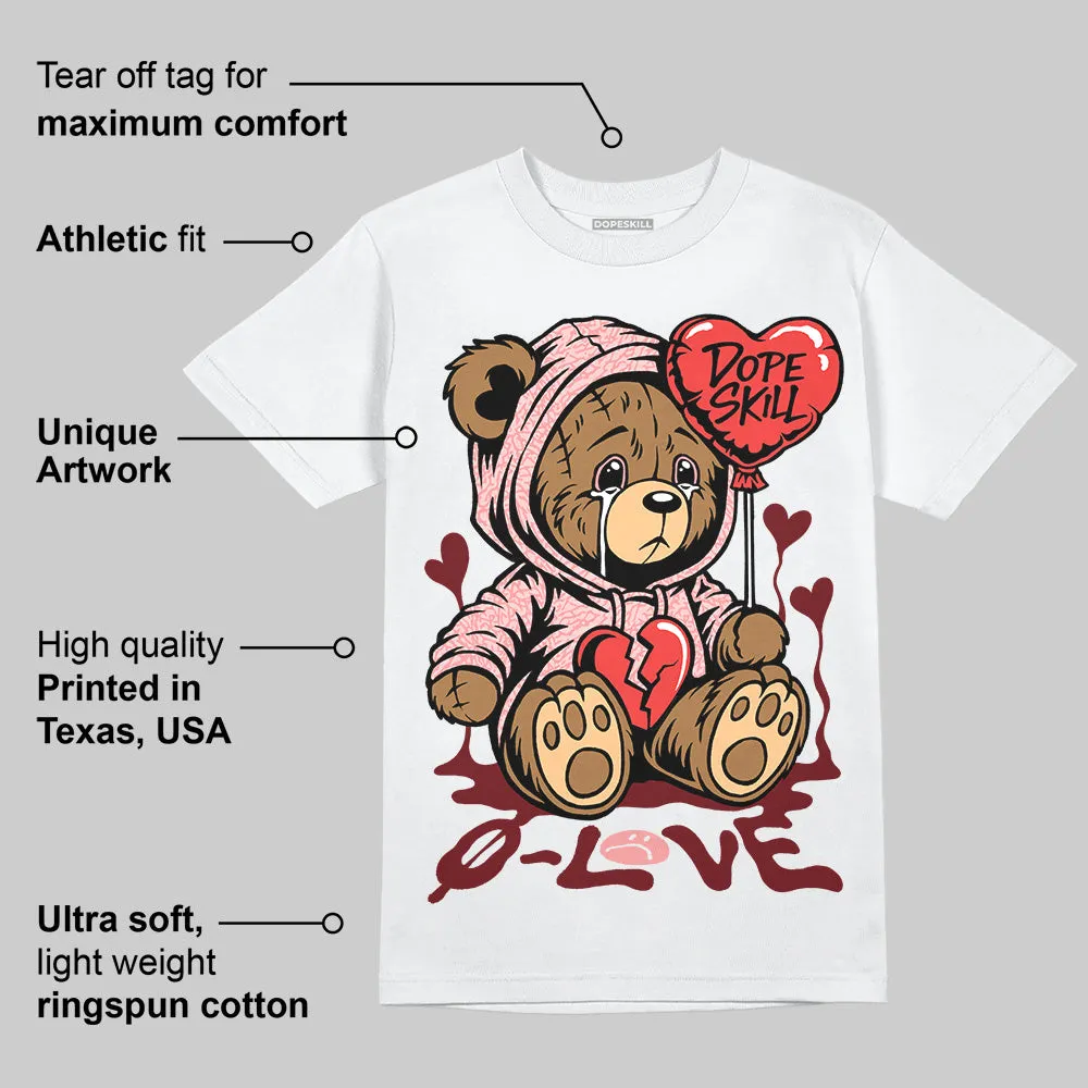 VALENTINE'S Day 3s DopeSkill T-Shirt Broken Bear Graphic sold by DopeSkill product image thumbnail 3
