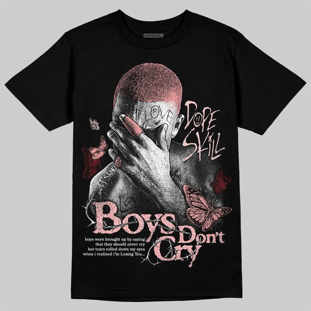 VALENTINE'S Day 3s DopeSkill T-Shirt Boys Don't Cry Graphic sold by DopeSkill product image thumbnail 2