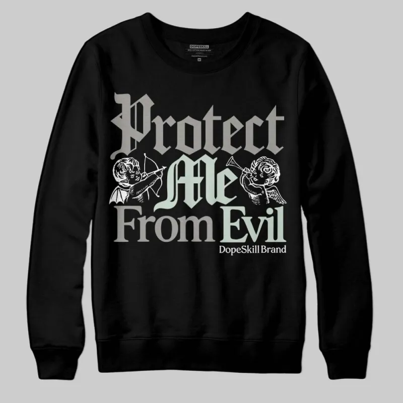 Year Of The Snake 1s DopeSkill Sweatshirt Protect Me From Evil Graphic sold by DopeSkill