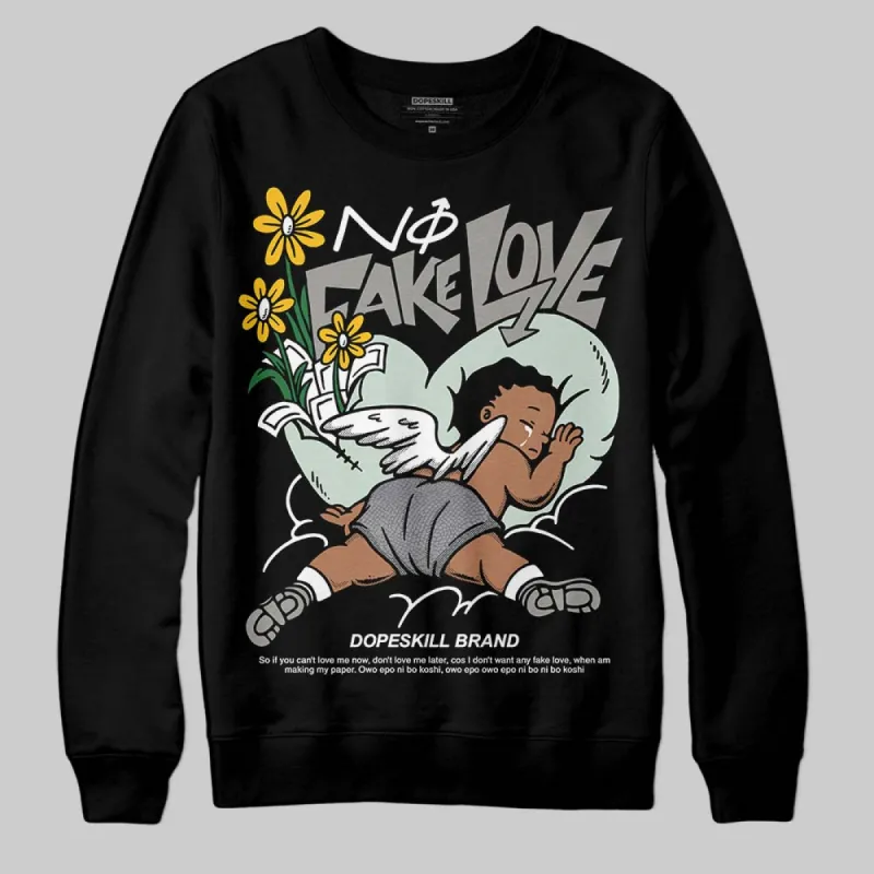 Year Of The Snake 1s DopeSkill Sweatshirt No Fake Love Graphic sold by DopeSkill